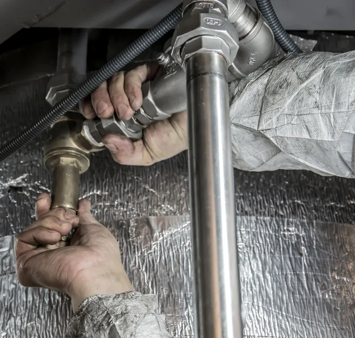 Plumbing website design and booking experience in Dubai