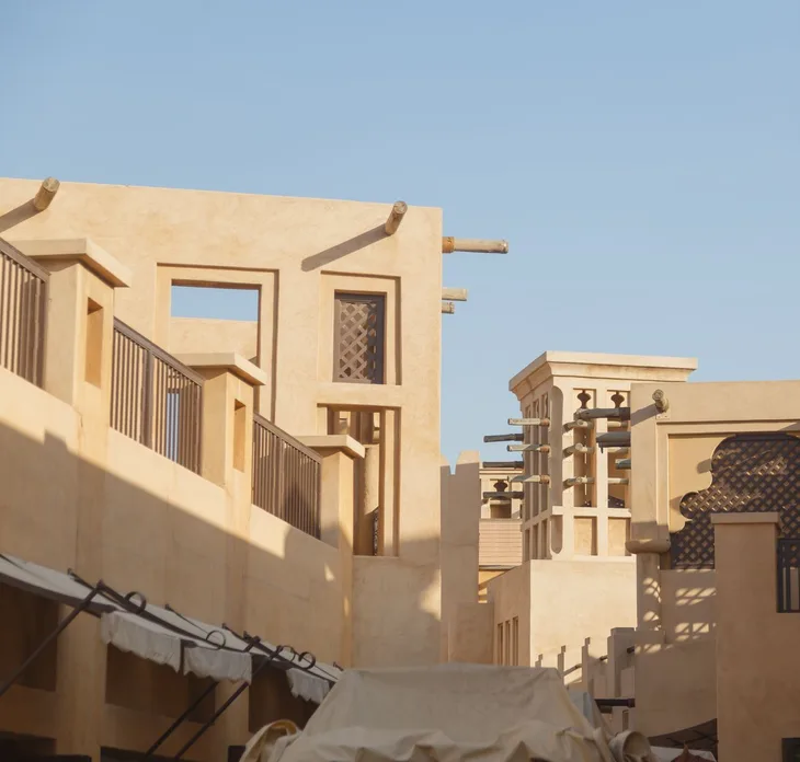 Completed construction project website design in Dubai